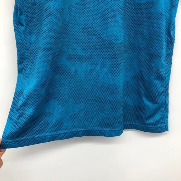 Nike Men's Blue Dri-Fit Digital Camo Short  Sleeve Athletic T-Shirt size M - Picture 9 of 13
